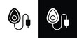 © Recoonde - Anesthesia icon collection. line stroke icon. EPS 10