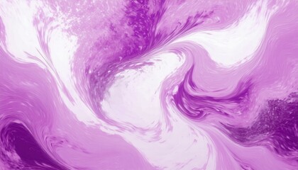 Wall Mural - vibrant violet and white abstract swirl texture with dynamic brushstroke flow and high energy moveme