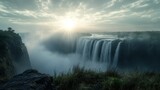 Majestic Victoria Falls Sunrise