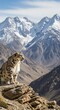 © FakhrulIslam - Wild Tiger in Snowy Mountain Area