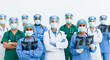 © Paylopi - Diverse Medical Team in PPE - Healthcare Heroes During Pandemic
