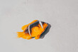© Ahmed - Colorful Red Sea clownfish on a plain white textured background