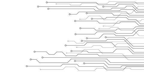 technology background with hi-tech digital data