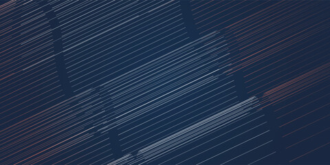 Wall Mural - a sleek dark blue abstract background with wave lines and smooth gradients. the dynamic design and s