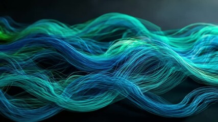 Wall Mural - Oceanic Flow: Capturing the dynamic beauty of the ocean's currents, this image portrays a mesmerizing dance of turquoise and navy hues.