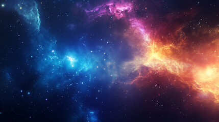 abstract cosmos background. space dark background with fragment of our galaxy