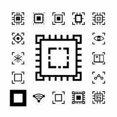 design a futuristic qr code frame embedded within a vibrant, detailed circuit board. include glowing
