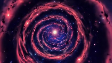 Wall Mural - Galaxy with nebula in the space science astronomy