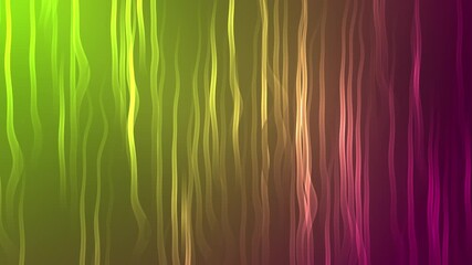Wall Mural - colorful lines wave across an abstract gradient background, creating a bright, energetic design with
