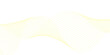 © Noor Al Barakah - Wavy shiny golden moving wave lines design element for banner design. Abstract futuristic technology wave glowing lines background. Frequency sound wave technology, science, banner, template design.