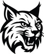 © IAKCreatives - Wildcat lynx head middle high school sports team mascot isolated on transparent background
