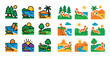 © Crispline Design - Relaxation Icons Grid