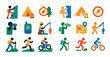 © Crispline Design - Outdoor Activity Icons