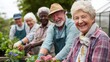 © sctung - Happy Seniors Gardening Together: Cultivating Friendship and Wellness in Nature