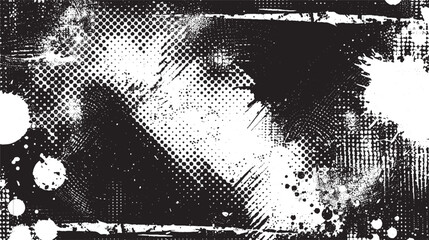 Wall Mural - design element for brochure, social media, posters, flyers. overlay texture. textured banner with di