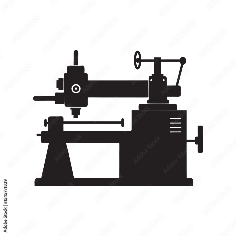 old industrial machine