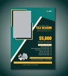© MostTashrifa - Modern and professional tax season flyer template, ideal for accountants, tax advisors, or agencies. Features service list, contact details, and clean design to attract clients during tax time.