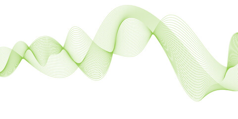Wall Mural - abstract multicolor gradient wave lines vector, flowing lines with gradient texture, soft waves in l