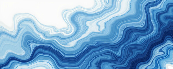 Blue Marble Wave Texture Background