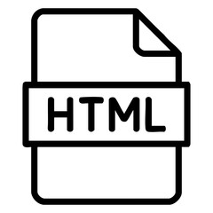html file icon web development, coding, website design, programming, hypertext markup language