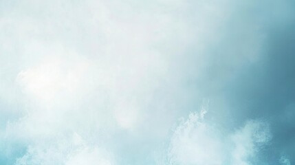 soft, light blue cloudy sky
