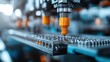 © svastix - An advanced industrial machine is seen in action, showcasing high-tech precision and intricate mechanics used in manufacturing, highlighting the innovation driving modern production efficiency.