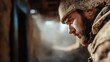 © svastix - This powerful image captures a soldier in camouflage gear, reflecting strength, determination, and the spirit of sacrifice in a thoughtful moment amid a dramatic and impactful setting.