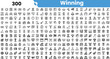 © Sk Sa - A diverse collection of winning-themed icons represented in a minimalist black and white design.