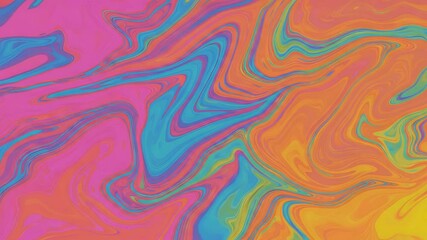 Wall Mural - Abstract swirl art print, vibrant colors, fluid design, website background