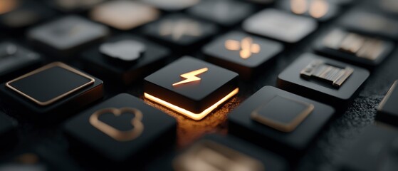 Isometric 3D Tech Icons  Software  Coding  App Development