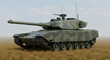 © odzie - Modern Main Battle Tank in a Field