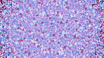 Poster - abstract violet glow circle particles pattern artistic slow motion rotation.