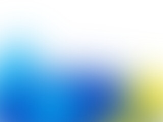 Wall Mural - abstract blue and yellow gradient background with layered wave-like design and black space