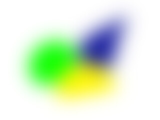 Wall Mural - abstract colorful overlapping shapes with gradient effects on a black background