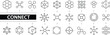 © Faysal Design House - Abstract network connection icons representing global communication