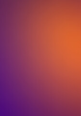Wall Mural - a striking digital background with a smooth fade from deep plum to bright tangerine.