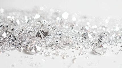 Wall Mural - A sparkles in white clear background 