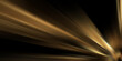 © gojalia - A black background with radiant golden beams