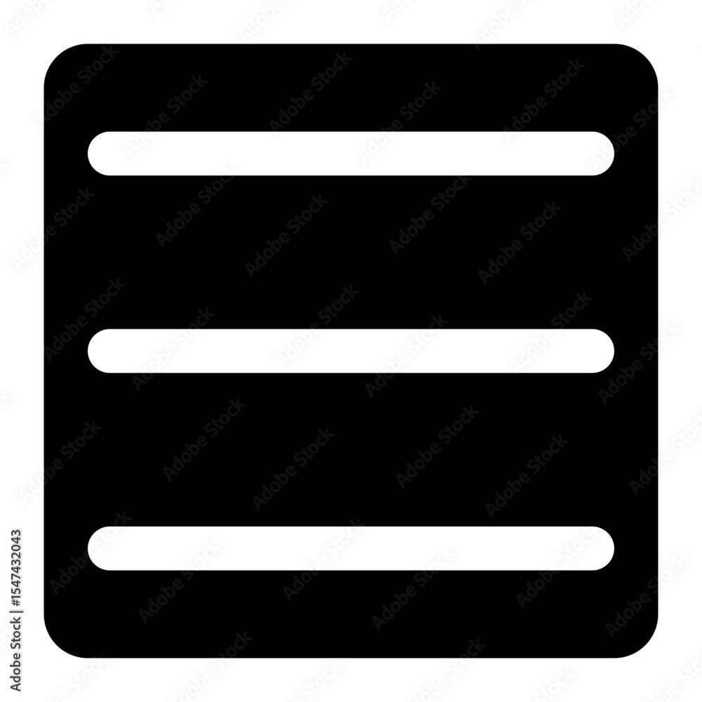 menu bar black glyph icon