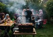 © Dezayn - Family Gathering Backyard BBQ and Festive Meal