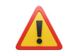 © Laura - Isolated Warning Sign with Exclamation Mark Attention