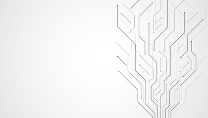 Wall Mural - motherboard technology abstract texture design. creative idea ai banner concept for internet technol