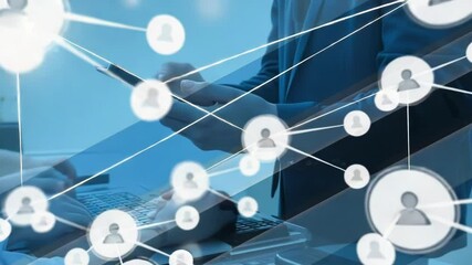 social network concept