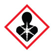 © Tuhin23 - GHS08 Health hazard warning sign symbol icon.GHS hazard pictograms. Long term health hazard safety sign. Substances that are toxic to health, carcinogenic, toxic to the reproductive system. Vector