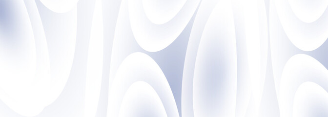 Wall Mural - abstract modern white background with circles and circular shapes. gray vector illustration wide ban