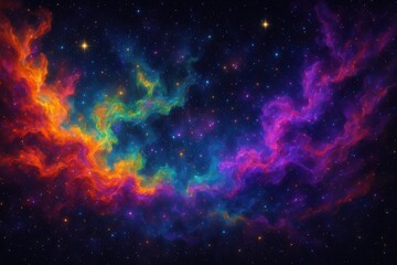 Wall Mural - cosmic nebula artwork featuring swirling galaxies and celestial phenomena