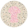 © RumahTo - Picture of vegetables with mushrooms for children's color blindness test