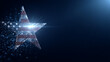 © Creative - Shining American Flag Star Digital Particle Effect - Patriotism, Technology, Freedom