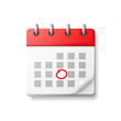 © Naturalpict - Calendar with date marked, appointment reminder icon