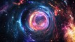 © Yeni - Colorful cosmic vortex in deep space